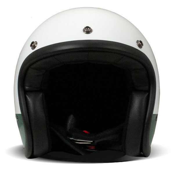 DMD Retro Jet Open Face Helmet Goodwood FREE UK Delivery, FREE 365 Day Returns | Moto Central