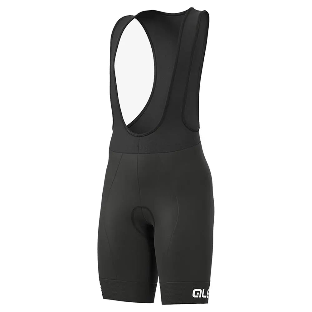 Ale Clothing Kids Cycle Bib Shorts Black / White - FREE 1 YEAR Returns, FREE UK Shipping | ThrottleChimp