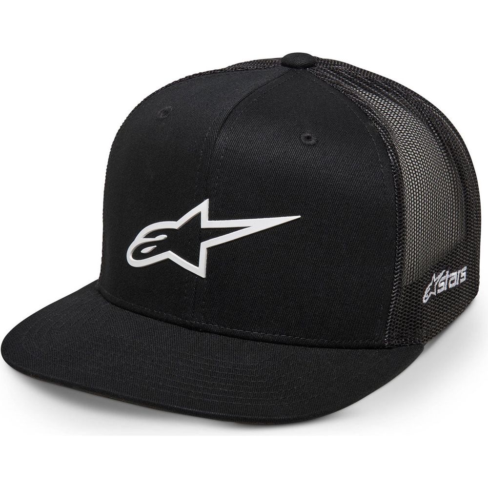 Alpinestars 3D Ageless Trucker Cap Black / White FREE 1 YEAR Returns, FREE UK Delivery | ThrottleChimp