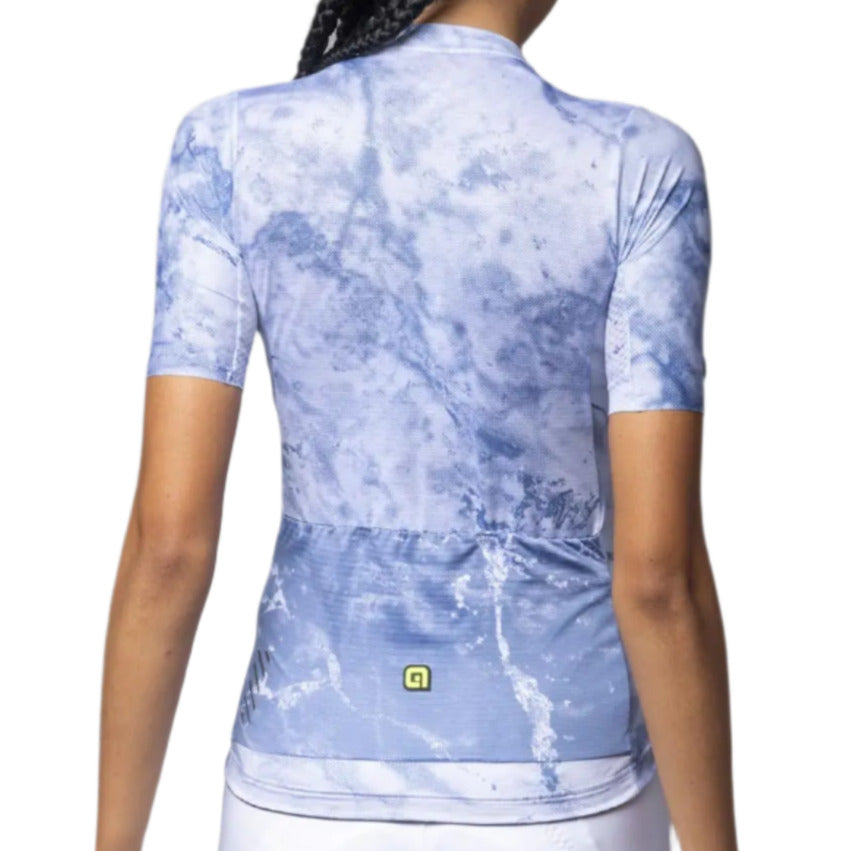 Ale Clothing Marble PR-E Ladies Short Sleeves Cycle Jersey Light / Blue - FREE 1 YEAR Returns, FREE UK Shipping | ThrottleChimp