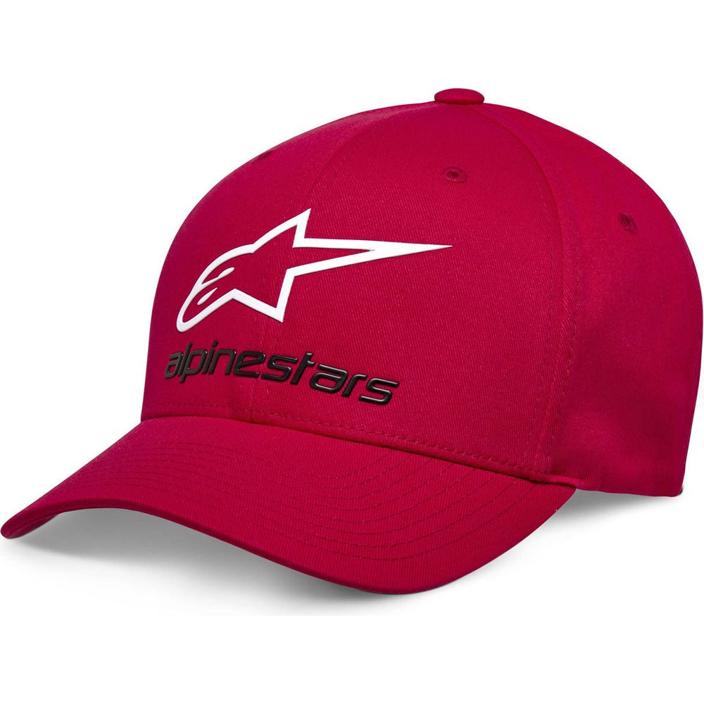 Alpinestars Always 2.0 Cap Red / White / Black FREE 1 YEAR Returns, FREE UK Delivery | ThrottleChimp
