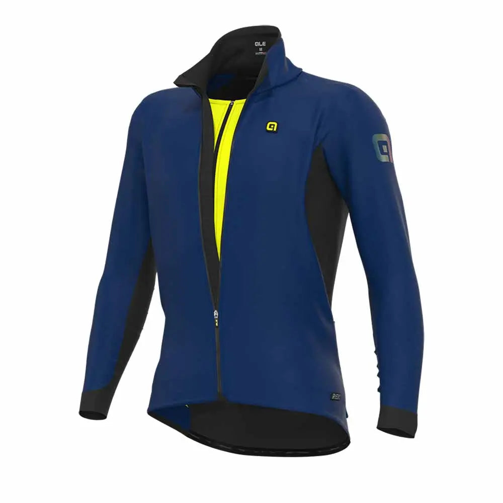 Ale Clothing Future Warm R-EV1 Cycle Jacket Navy - FREE 1 YEAR Returns, FREE UK Shipping | ThrottleChimp