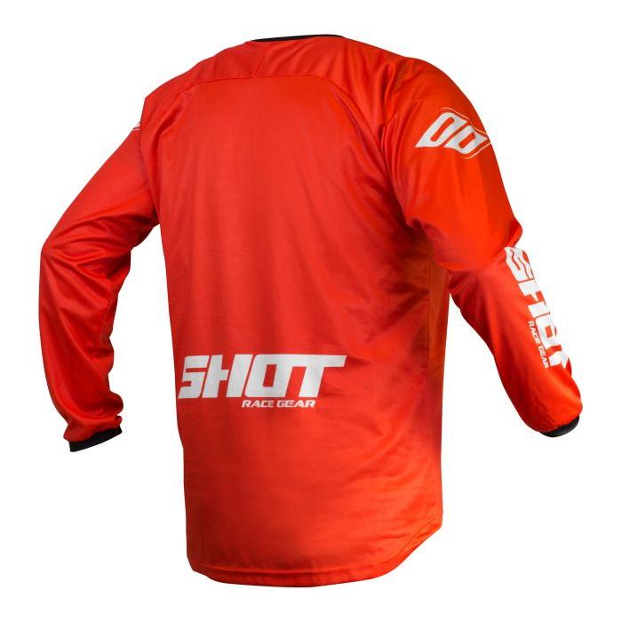 Shot Devo MX Jersey Raw Red FREE 1 YEAR Returns, FREE UK Delivery | ThrottleChimp