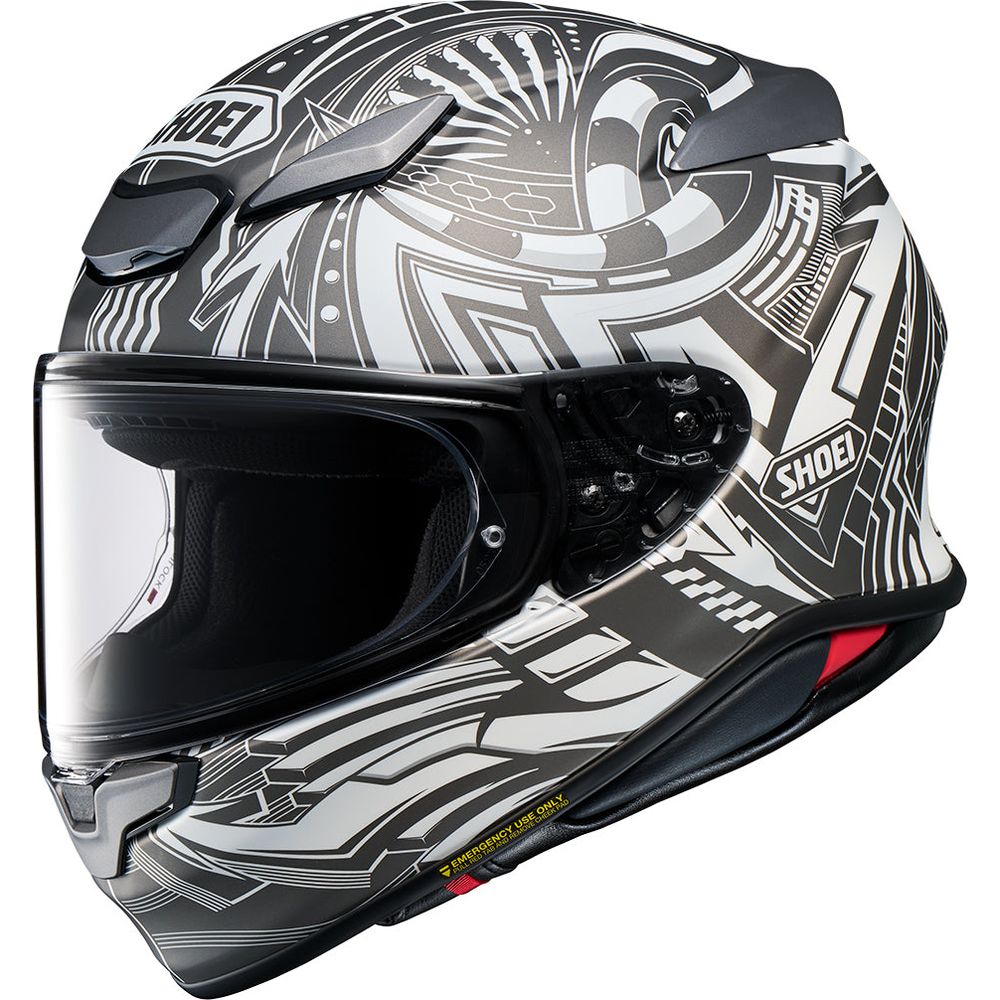 Shoei NXR2 Beaut TC6 Full Face Helmet Grey FREE 1 YEAR Returns, FREE UK Delivery | ThrottleChimp