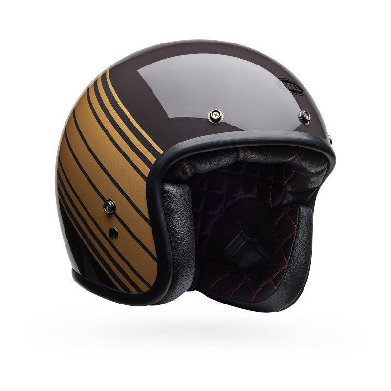 Bell Custom 500 Edge ECE 22.06 Open Face Helmet Gloss Brown
