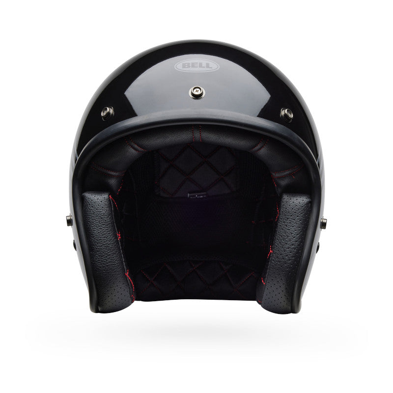 Bell Custom 500 Edge ECE 22.06 Open Face Helmet Gloss Metallic Black / Grey