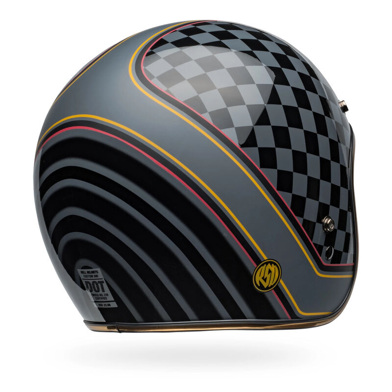 Bell Custom 500 RSD Wreakers ECE 22.06 Open Face Helmet Black / Gold FREE 1 YEAR Returns, FREE UK Delivery | ThrottleChimp