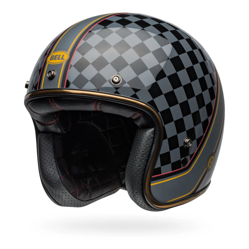 Bell Custom 500 RSD Wreakers ECE 22.06 Open Face Helmet Black / Gold FREE 1 YEAR Returns, FREE UK Delivery | ThrottleChimp