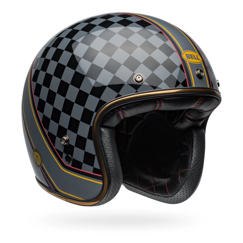 Bell Custom 500 RSD Wreakers ECE 22.06 Open Face Helmet Black / Gold FREE 1 YEAR Returns, FREE UK Delivery | ThrottleChimp