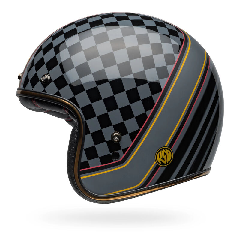Bell Custom 500 RSD Wreakers ECE 22.06 Open Face Helmet Black / Gold FREE 1 YEAR Returns, FREE UK Delivery | ThrottleChimp