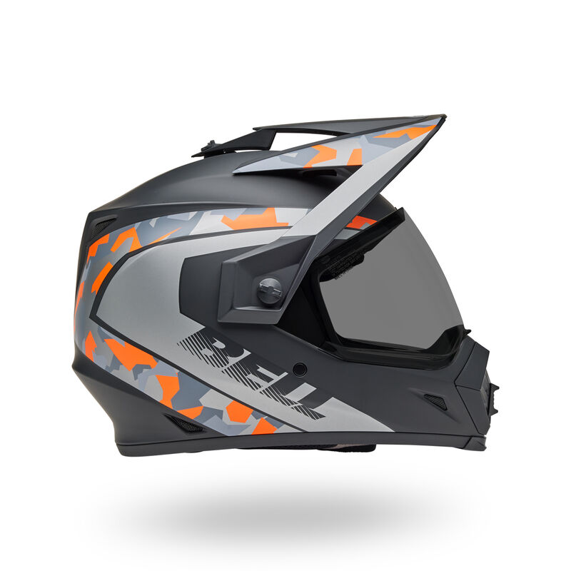 Bell MX-9 Adventure MIPS Mesa ECE 22.06 MX Helmet Matt Black / Orange Camo FREE 1 YEAR Returns, FREE UK Delivery | ThrottleChimp