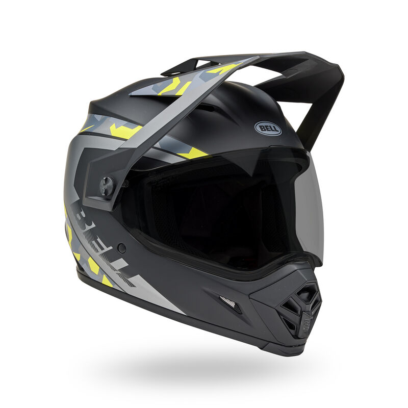 Bell MX-9 Adventure MIPS Mesa ECE 22.06 MX Helmet Matt Black / Yellow Camo FREE 1 YEAR Returns, FREE UK Delivery | ThrottleChimp