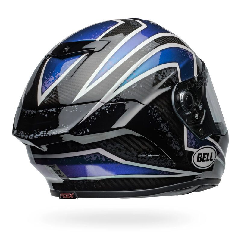 Bell Race Star DLX Flex Xenon ECE 22.06 Full Face Helmet Orion / Black FREE 1 YEAR Returns, FREE UK Delivery | ThrottleChimp