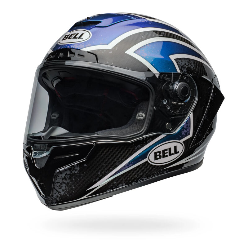 Bell Race Star DLX Flex Xenon ECE 22.06 Full Face Helmet Orion / Black FREE 1 YEAR Returns, FREE UK Delivery | ThrottleChimp