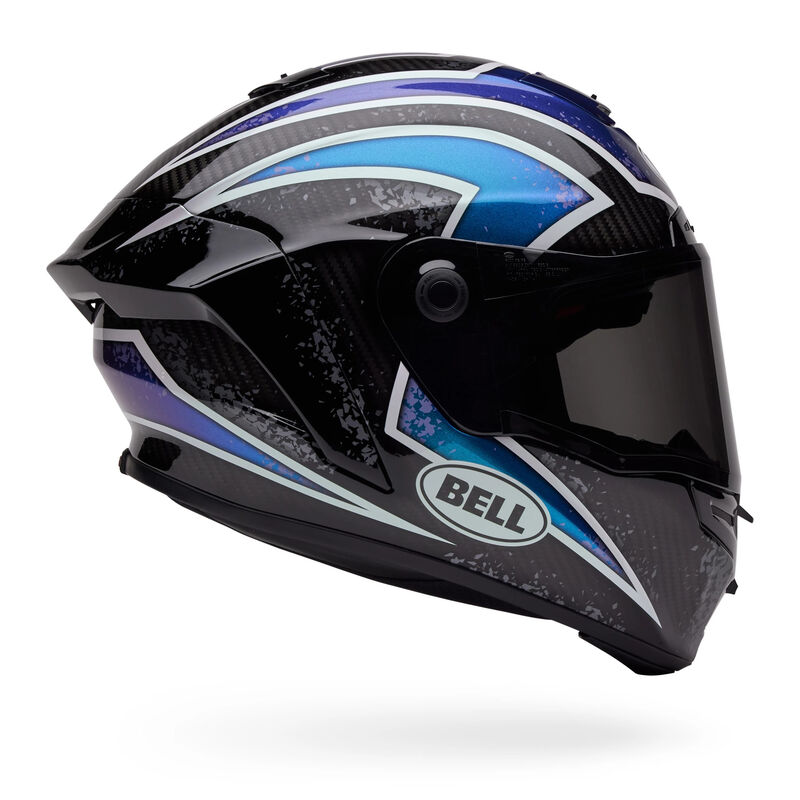 Bell Race Star DLX Flex Xenon ECE 22.06 Full Face Helmet Orion / Black FREE 1 YEAR Returns, FREE UK Delivery | ThrottleChimp
