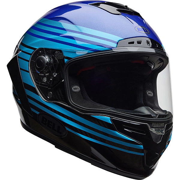 Bell Race Star DLX Flex Dash ECE 22.06 Full Face Helmet Gloss Blue / Black