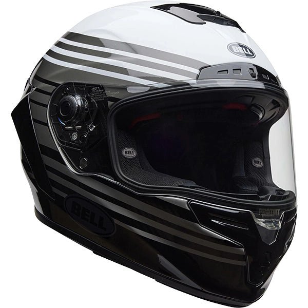 Bell Race Star DLX Flex Dash ECE 22.06 Full Face Helmet Gloss White / Black
