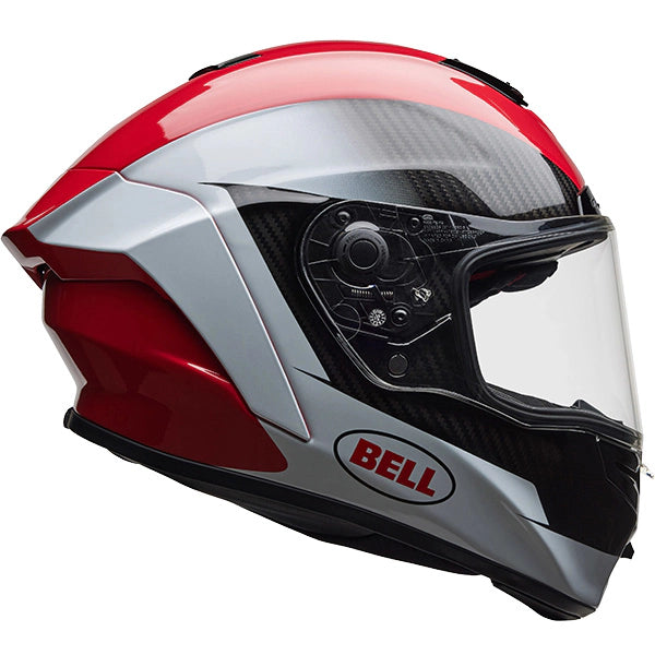 Bell Race Star DLX Flex Corsa ECE 22.06 Full Face Helmet Gloss Red / White