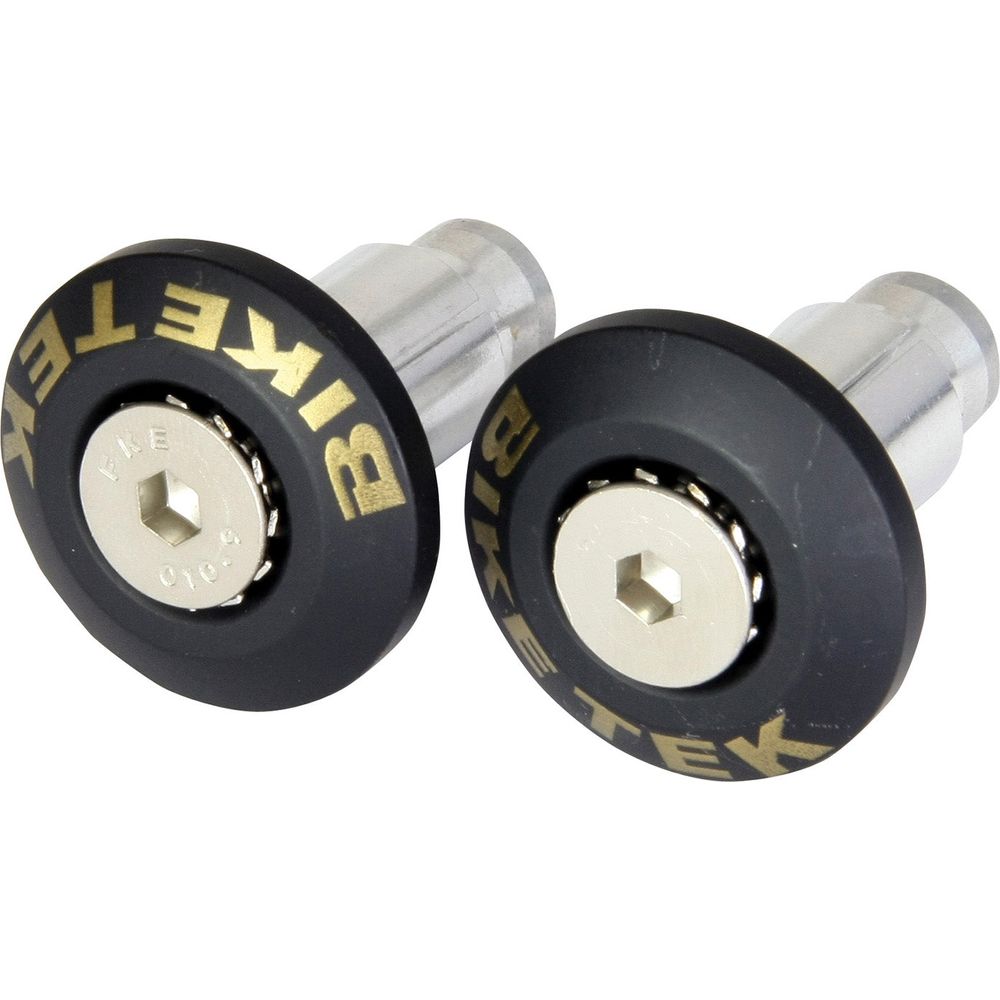BikeTek Flush Fit Black 13 MM & 18 MM Bar Ends FREE 1 YEAR Returns, FREE UK Delivery | ThrottleChimp