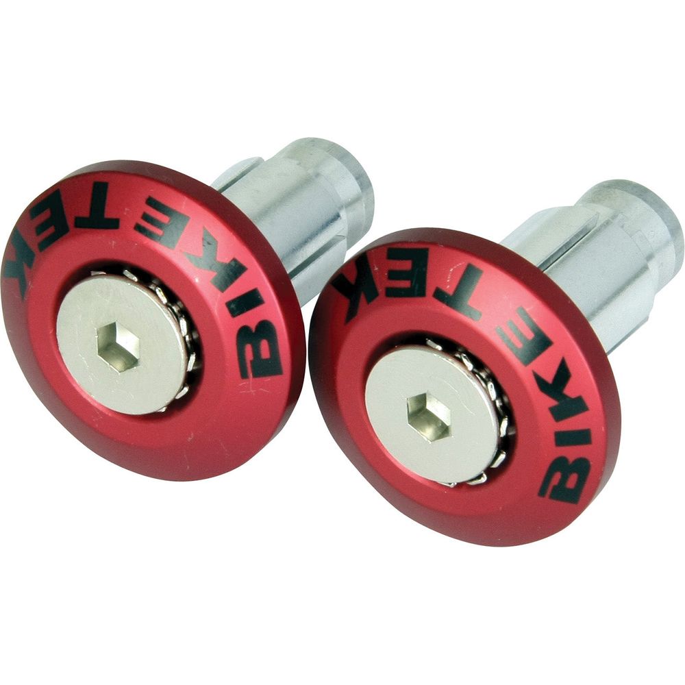 Bike It Flush Fit Bar Ends Red FREE 1 YEAR Returns, FREE UK Delivery | ThrottleChimp