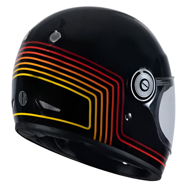 Origine Vega ECE 22.06 Full Face Helmet Sunrise Red / Black FREE 1 YEAR Returns, FREE UK Delivery | ThrottleChimp