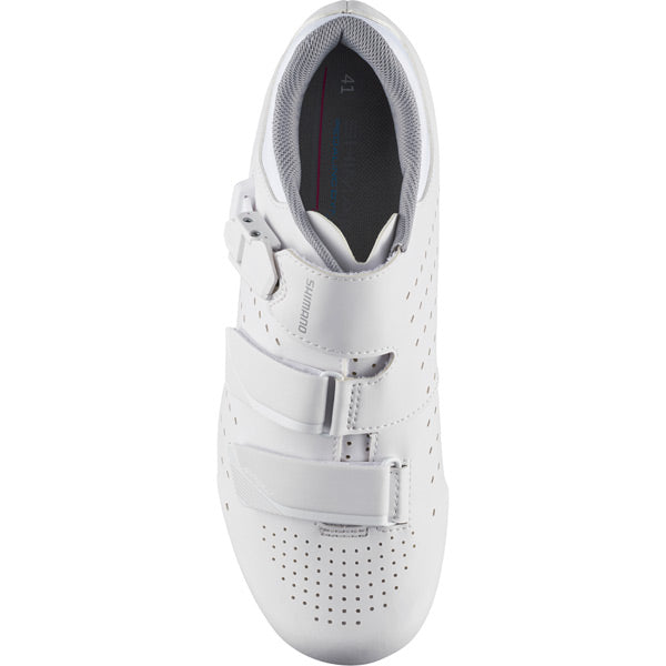 Shimano RP3W (RP301W) SPD-SL Ladies Shoes White - FREE 1 YEAR Returns, FREE UK Delivery | ThrottleChimp