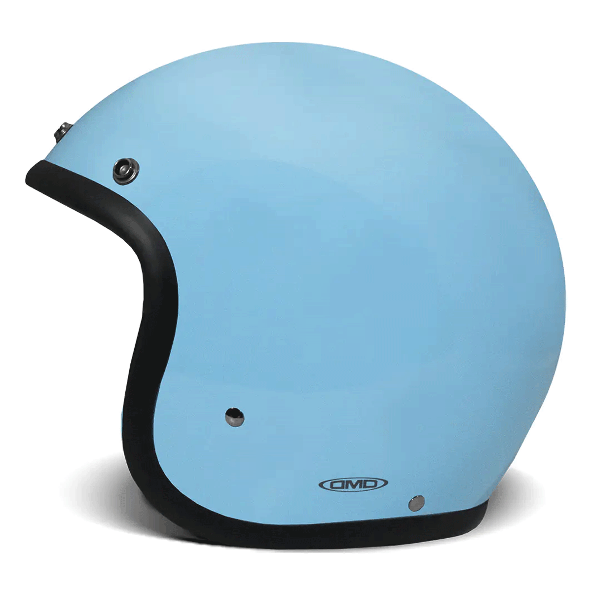 DMD Retro Jet Open Face Helmet Light Blue FREE UK Delivery, FREE 365 Day Returns | Moto Central