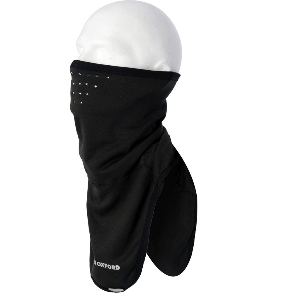 Oxford Deluxe Neck Tube Micro Fleece Black FREE 1 YEAR Returns, FREE UK Delivery | ThrottleChimp