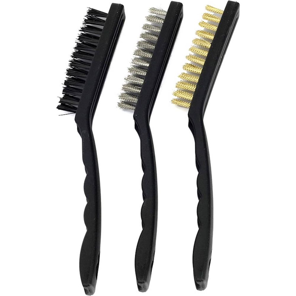 Bike It 3 Pieces Workshop Brush Kit FREE 1 YEAR Returns, FREE UK Delivery | ThrottleChimp