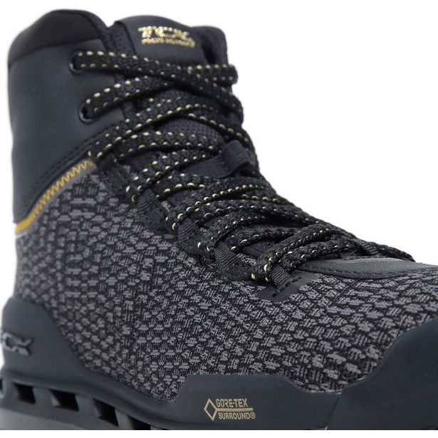 TCX Climatrek Surround Ladies Gore-Tex Boots Black / Gold FREE 1 YEAR Returns, FREE UK Delivery | ThrottleChimp