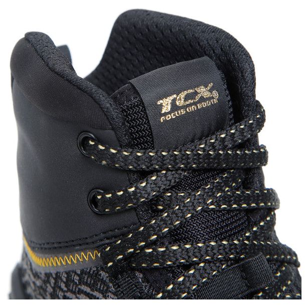 TCX Climatrek Surround Ladies Gore-Tex Boots Black / Gold FREE 1 YEAR Returns, FREE UK Delivery | ThrottleChimp