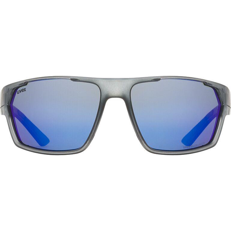 Uvex SP 233 Polarised Sunglasses Matt Smoke FREE 1 YEAR Returns, FREE UK Delivery | ThrottleChimp