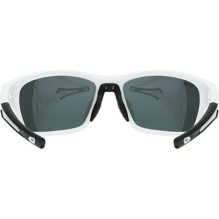 Uvex SP 232 Polarised Sunglasses Matt White FREE 1 YEAR Returns, FREE UK Delivery | ThrottleChimp