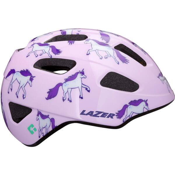 Lazer NutZ 2.0 KinetiCore Youth Helmet Unicorn - FREE 1 YEAR Returns, FREE UK Delivery | ThrottleChimp