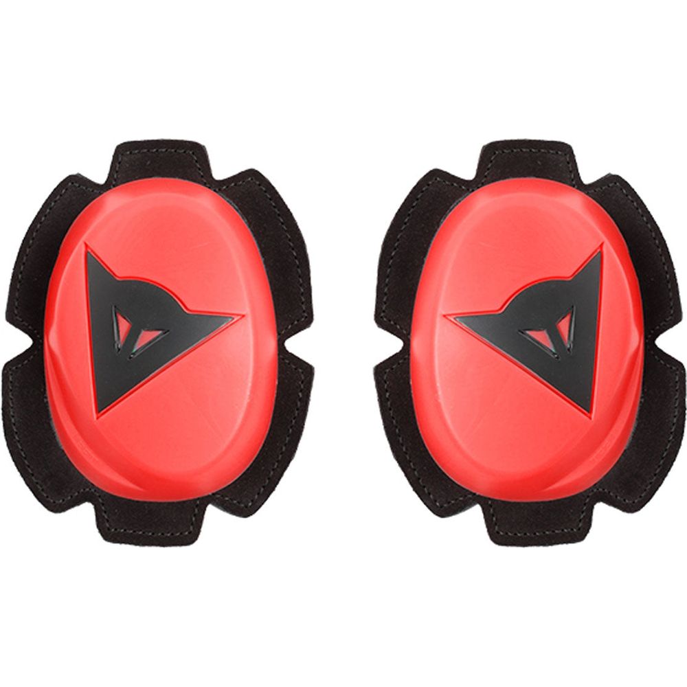 Dainese Pista Knee Sliders Fluo Red / Black FREE 1 YEAR Returns, FREE UK Delivery | ThrottleChimp