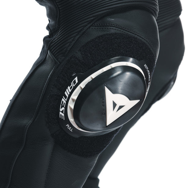 Dainese Delta 4 Leather Trouser Black / White FREE 1 YEAR Returns, FREE UK Delivery | ThrottleChimp
