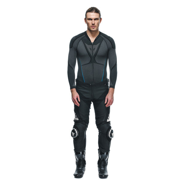 Dainese Delta 4 Leather Trouser Black / White FREE 1 YEAR Returns, FREE UK Delivery | ThrottleChimp