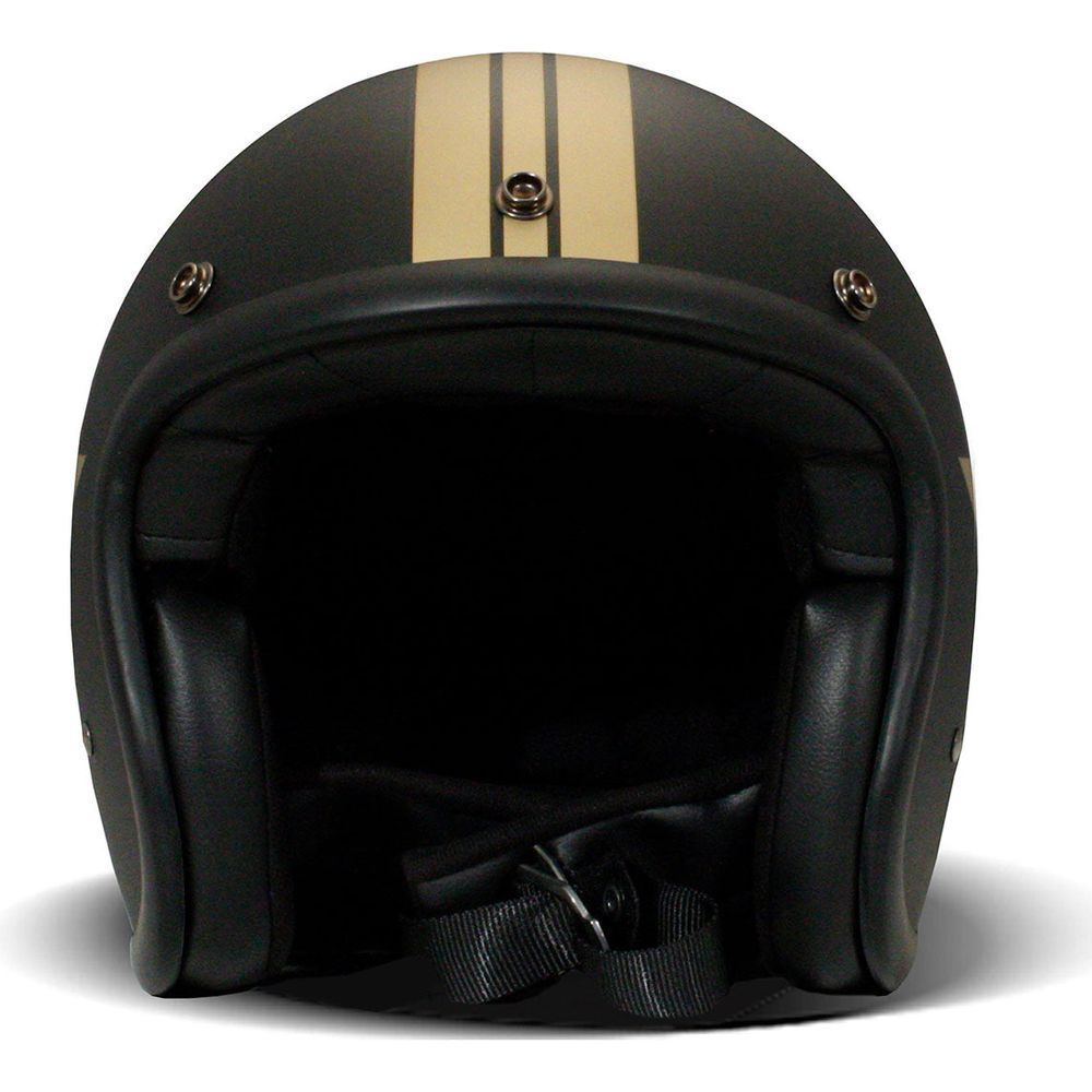 DMD Vintage Standard Open Face Helmet Star Gold FREE 1 YEAR Returns, FREE UK Delivery | ThrottleChimp
