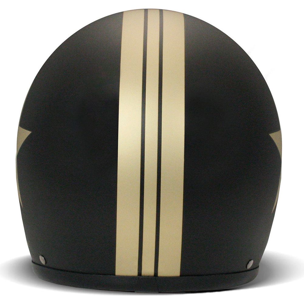 DMD Vintage Standard Open Face Helmet Star Gold FREE 1 YEAR Returns, FREE UK Delivery | ThrottleChimp