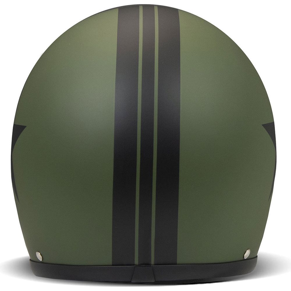 DMD Vintage Standard Open Face Helmet Star Green FREE 1 YEAR Returns, FREE UK Delivery | ThrottleChimp
