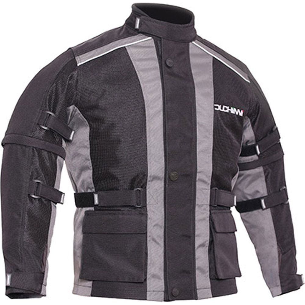Duchinni Jago Air Kids Textile Jacket Black / Gunmetal FREE 1 YEAR Returns, FREE UK Delivery | ThrottleChimp