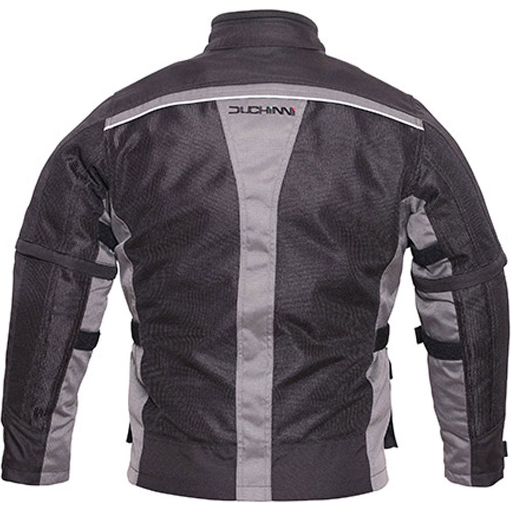 Duchinni Jago Air Kids Textile Jacket Black / Gunmetal FREE 1 YEAR Returns, FREE UK Delivery | ThrottleChimp