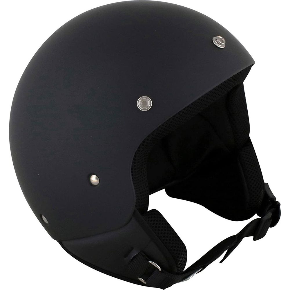 Duchinni D222 Open Face Helmet Matt Black FREE 1 YEAR Returns, FREE UK Delivery | ThrottleChimp