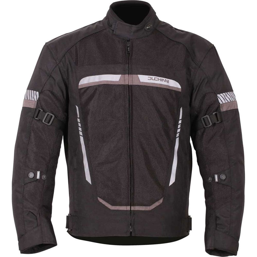 Duchinni Mistral Textile Jacket Black / Gunmetal FREE 1 YEAR Returns, FREE UK Delivery | ThrottleChimp