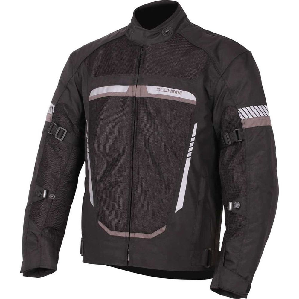 Duchinni Mistral Textile Jacket Black / Gunmetal FREE 1 YEAR Returns, FREE UK Delivery | ThrottleChimp