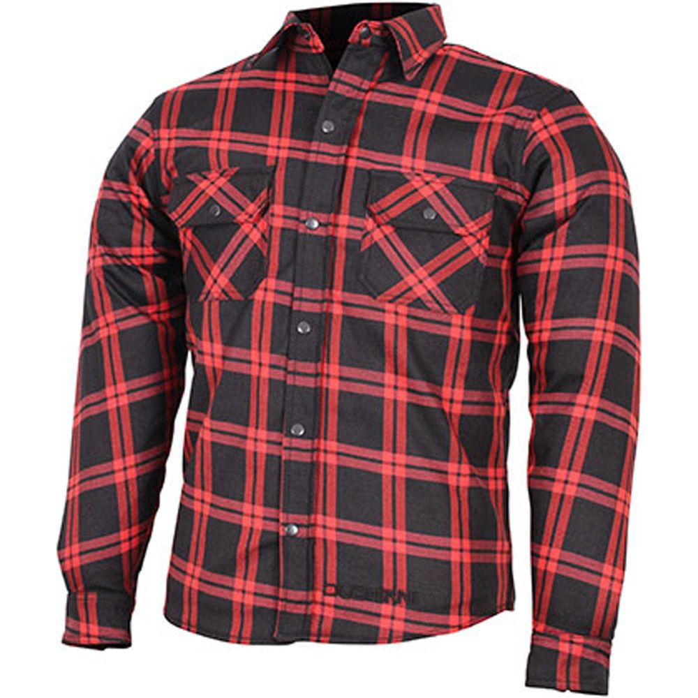 Duchinni Redwood Youth Shirt Black / Red FREE 1 YEAR Returns, FREE UK Delivery | ThrottleChimp