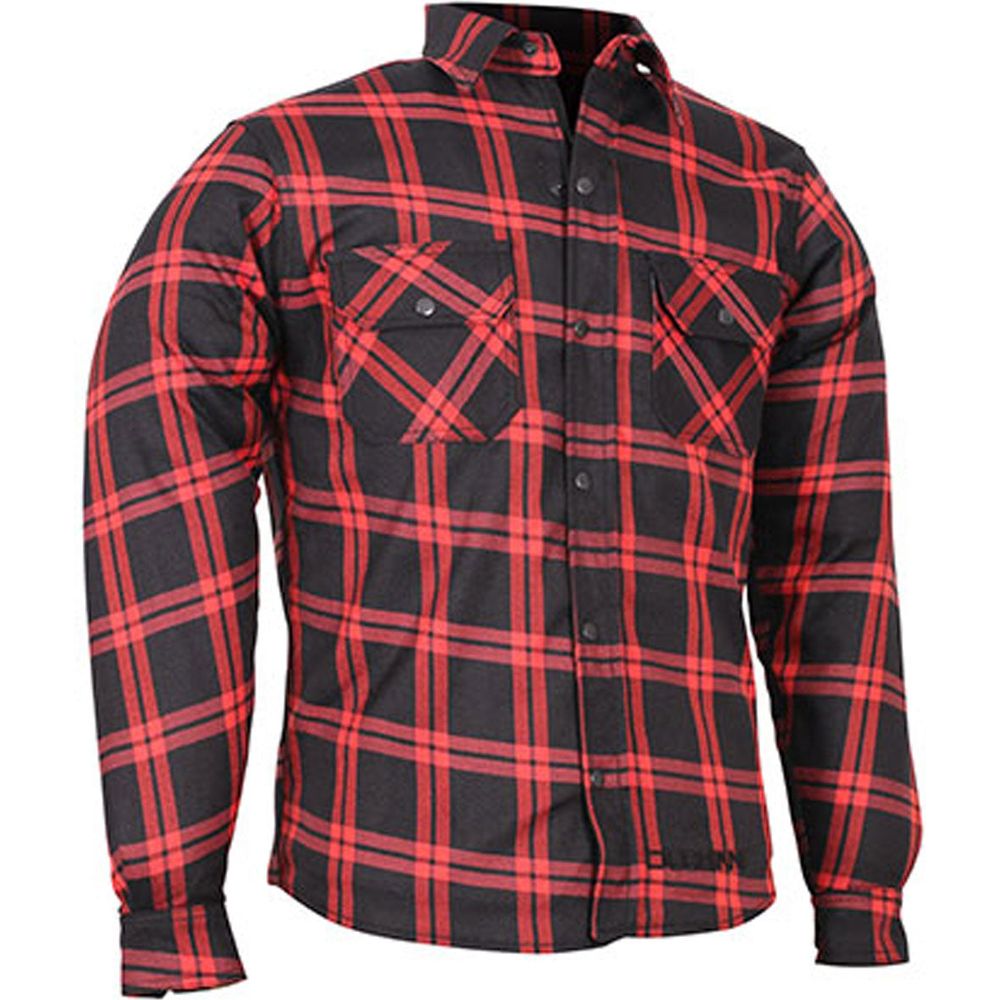 Duchinni Redwood Youth Shirt Black / Red FREE 1 YEAR Returns, FREE UK Delivery | ThrottleChimp