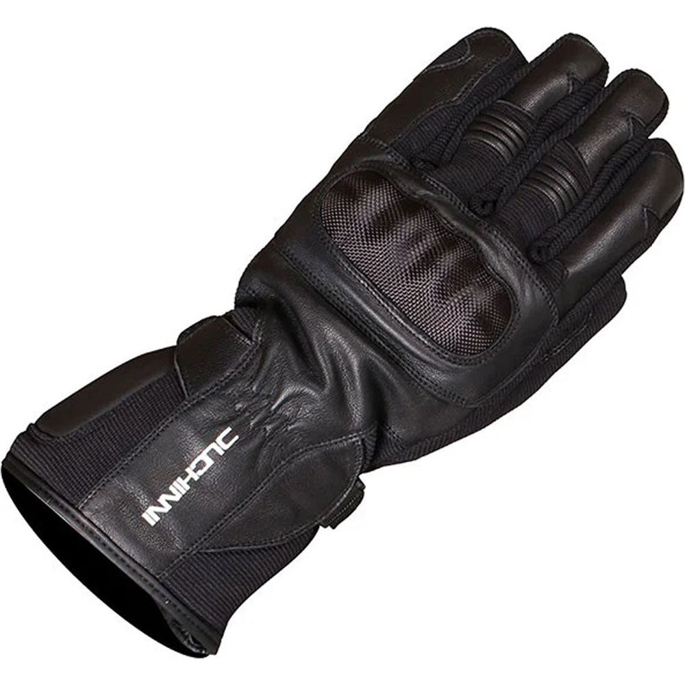Duchinni Shadow Leather Gloves Black FREE 1 YEAR Returns, FREE UK Delivery | ThrottleChimp
