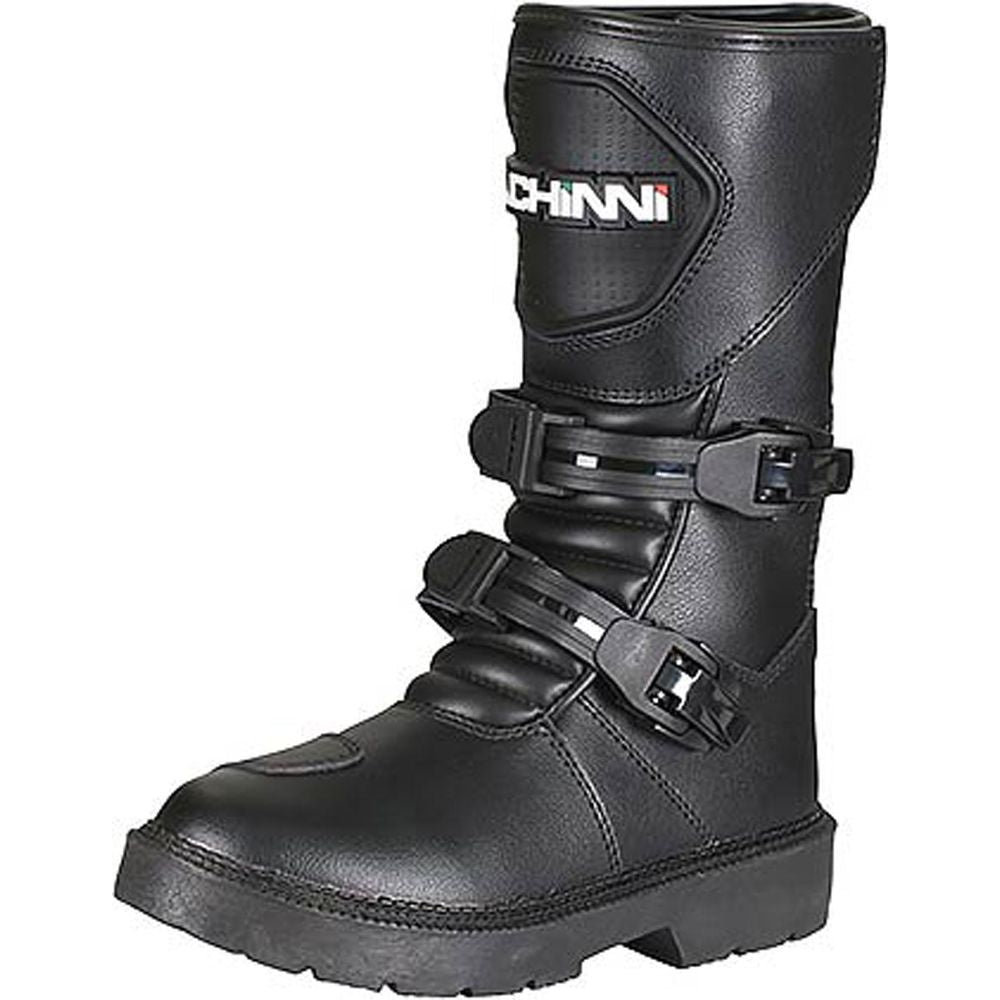 Duchinni Switch Youth Boots Black FREE 1 YEAR Returns, FREE UK Delivery | ThrottleChimp
