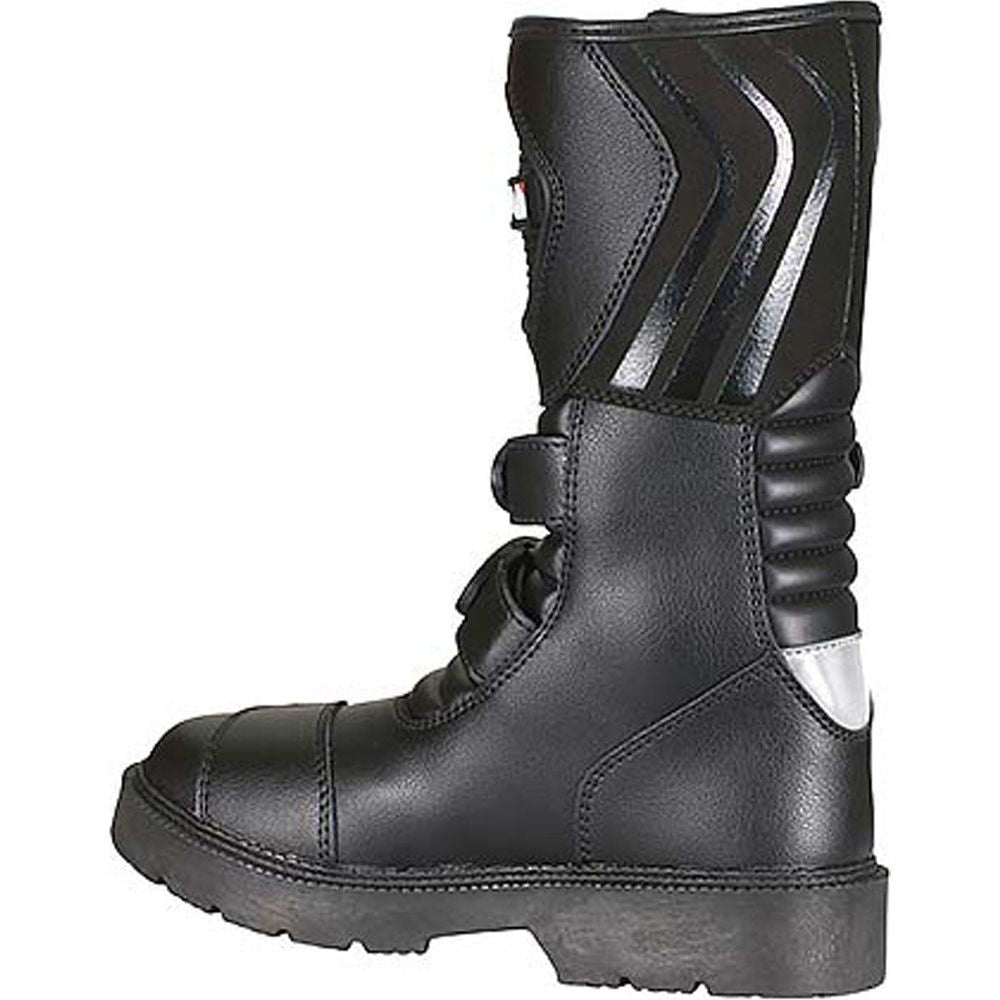 Duchinni Switch Youth Boots Black FREE 1 YEAR Returns, FREE UK Delivery | ThrottleChimp